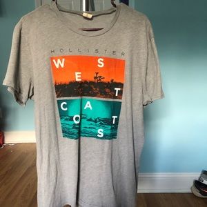 Hollister West Coast Gray T-Shirt